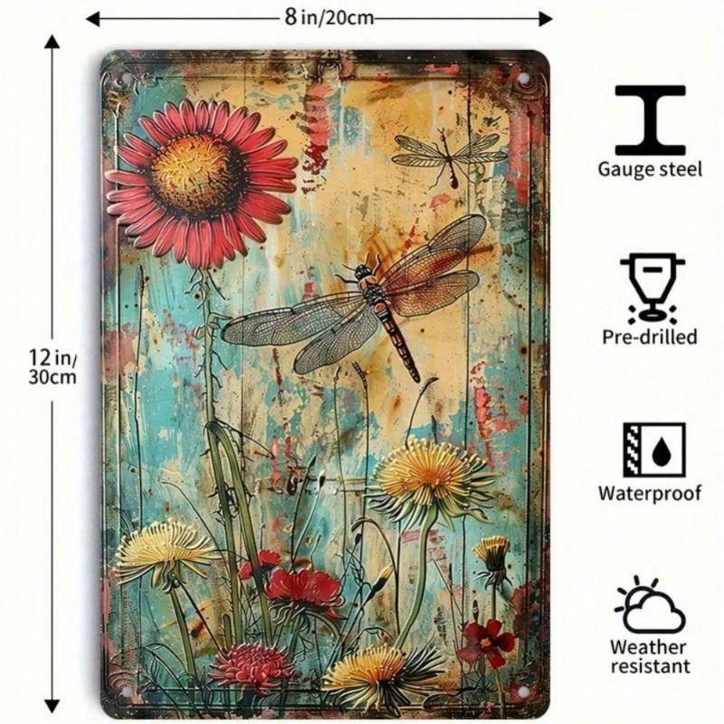 Vintage Metal Wall Panels for Interior Decor