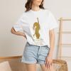 Moda de Verano Camiseta de Moda Hombres Mujeres Top Vintage Shakira Mundial 2026 Camiseta con Silueta Vintage Yo Shakira Día Día Concierto