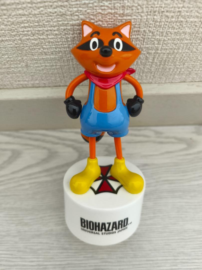 

[USED] Universal Studios Japan Resident Evil Raccoon Figure BIOHAZARD