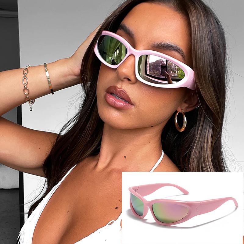 Steampunk Fashion Sunglasses Women Men Brand Design Mirror Sport Goggle New Unisex Sun Glasses Men Driver Eyewear Shades UV400