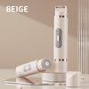 Dual-Head Electric Women's Shaver & Epilator: Full Body and Pubic Hair Trimmer