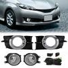 Led Fog Light For Toyota Wish Halogen Car Fog Kit Bumper Lamp Daytime Running Light DRL Daylight Acssories