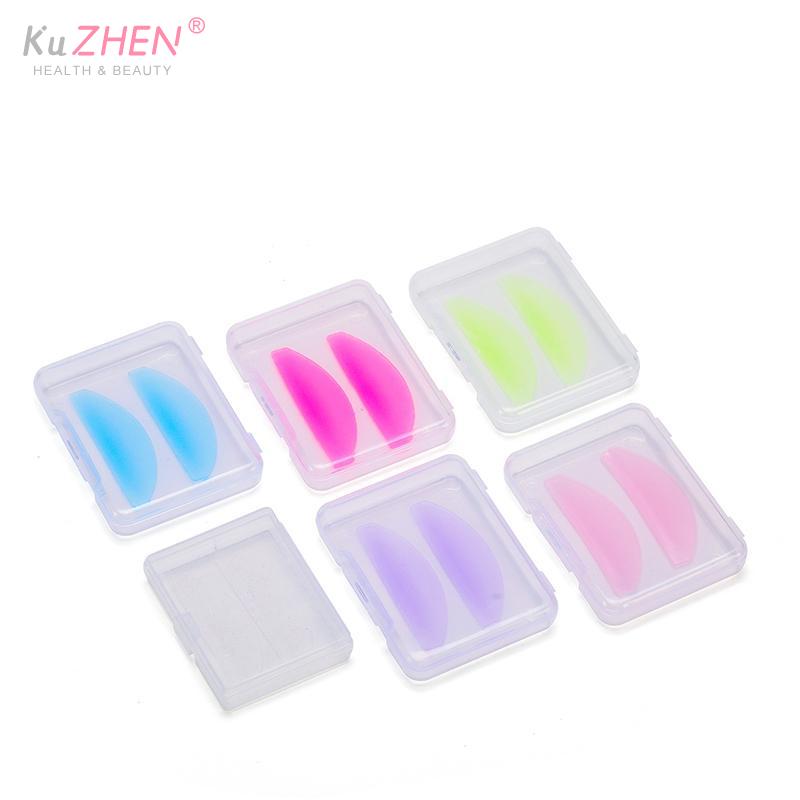 1Pair Silicone Eyelash Perm Pads Lashes Rods Shield Lifting 3D Eyelash Curler Accessories Applicator Makeup Tool