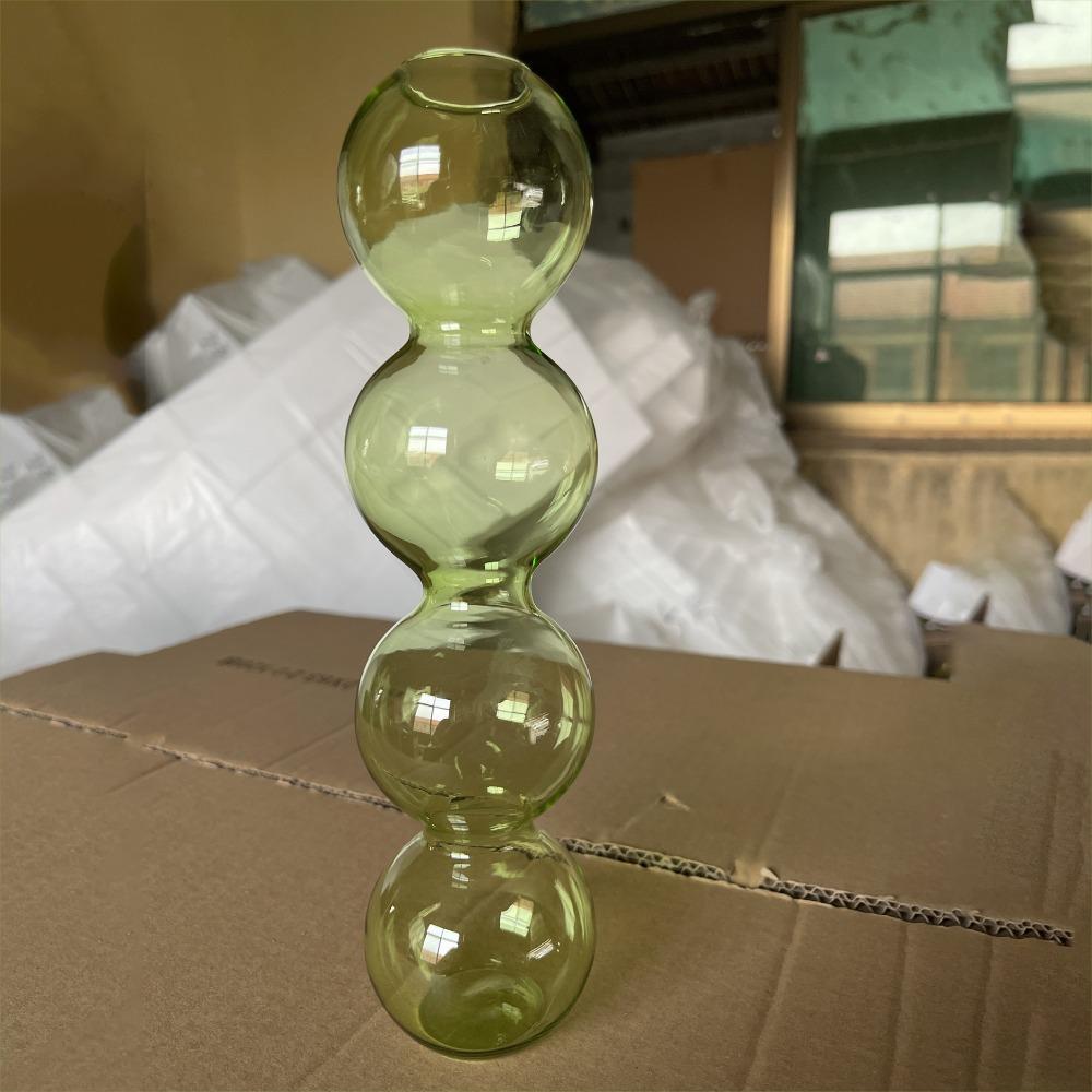 Modern Glass Vase Romantic Spherical Flower Vase Hydroponic Flower Pot  Living Room