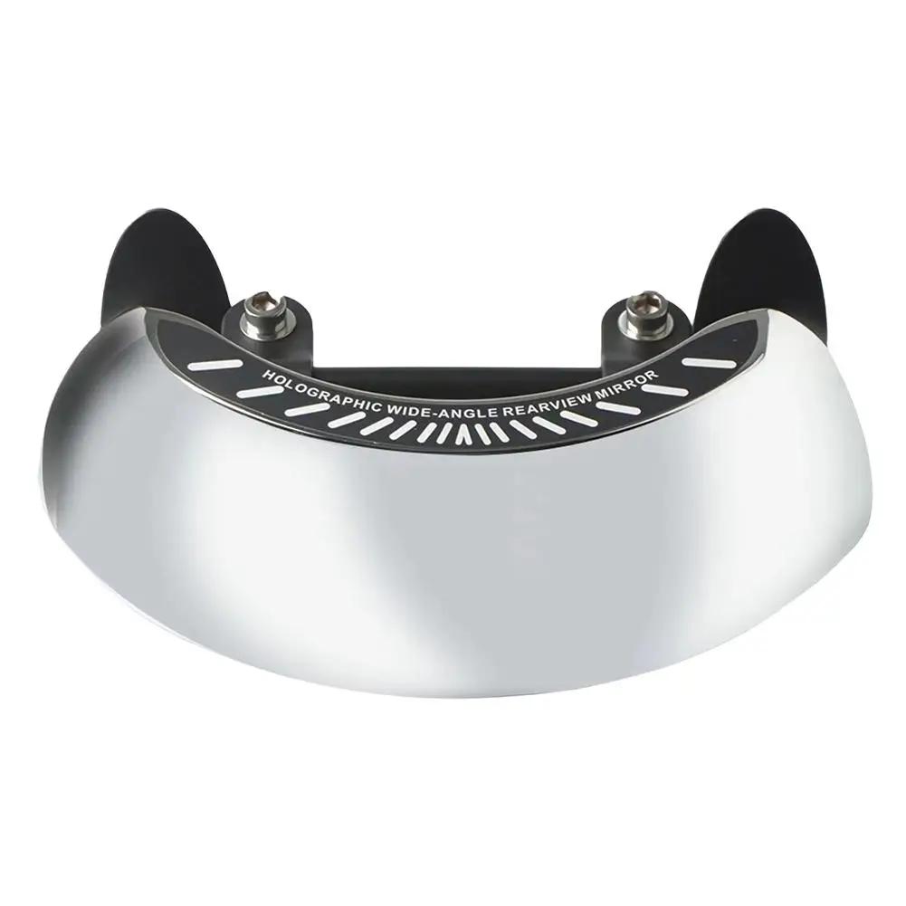 

Motorcycle Wide-angle Rearview Mirror Windshield 180° View Full Mirror Off-road Modification Safety Reversing Vehicle Auxil N0h0