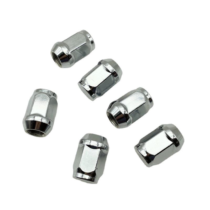 Universal 35mm Wheel Hub Nut, External Hexagon Flange Bolt, 21mm Across Flats