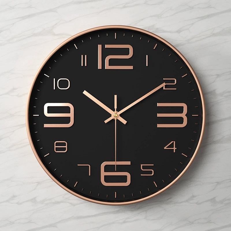 Minimalistische dreidimensionale digitale Wanduhr, stanzfrei, geräuschlos, tickt nicht, für Küche, Schlafzimmer, Arbeitszimmer