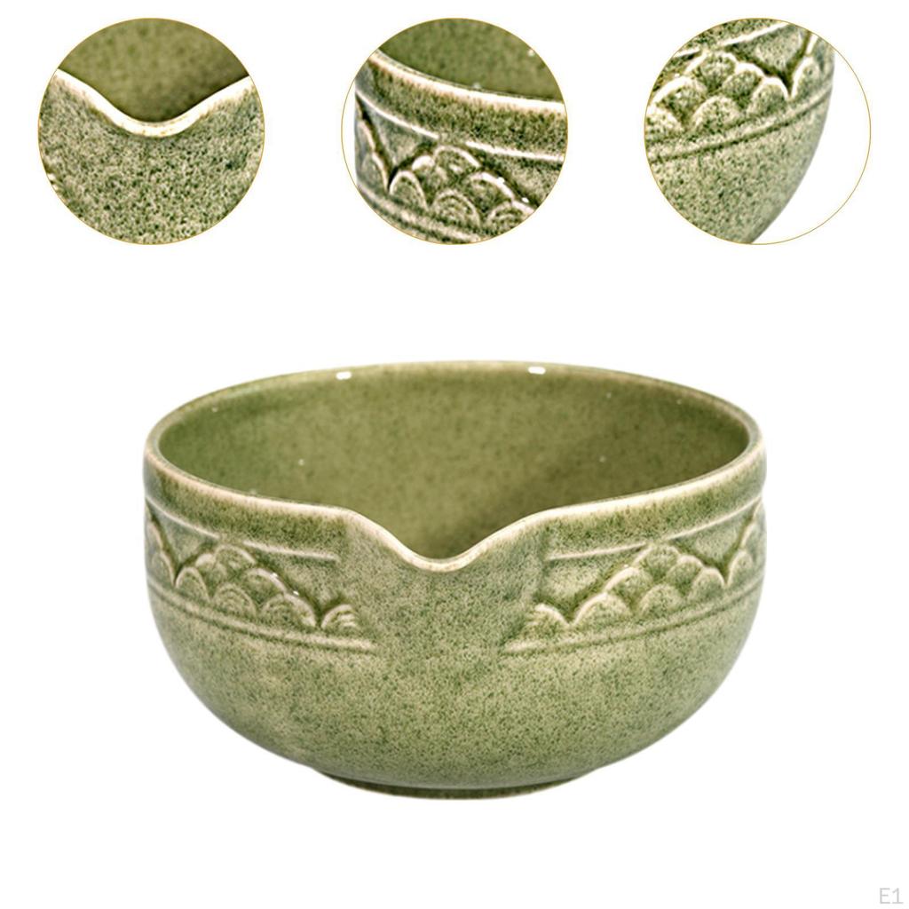 Bowl Handmade Porcelain Tea Whisk,