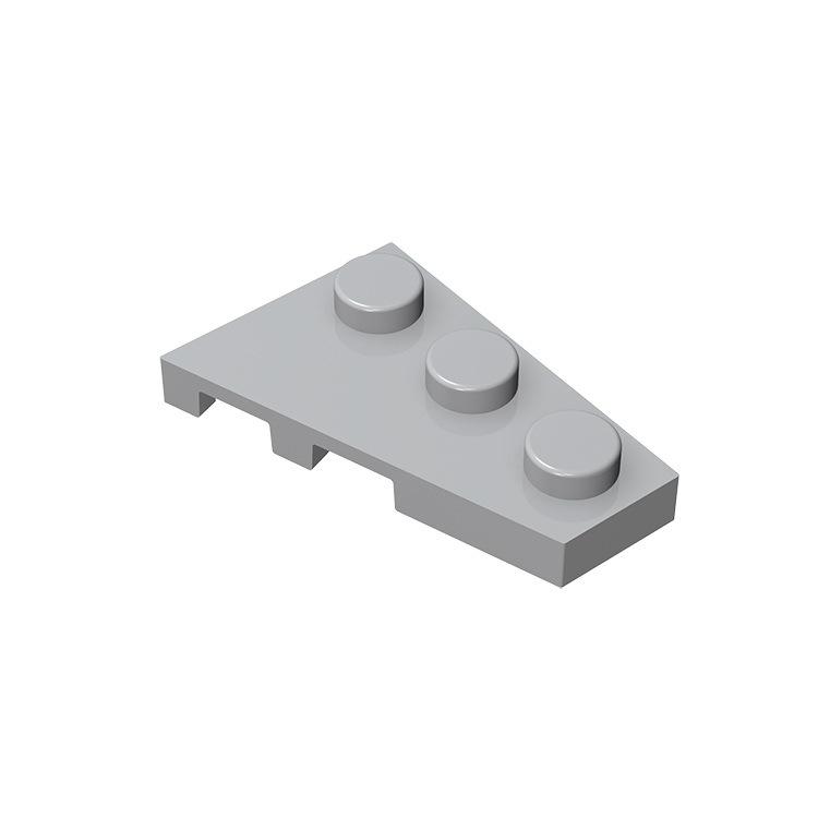 

50 штук деталей MOC 43722 43723 клин-пластина 3 x 2 левая и правая строительные блоки детские творческие игрушки-конструкторы