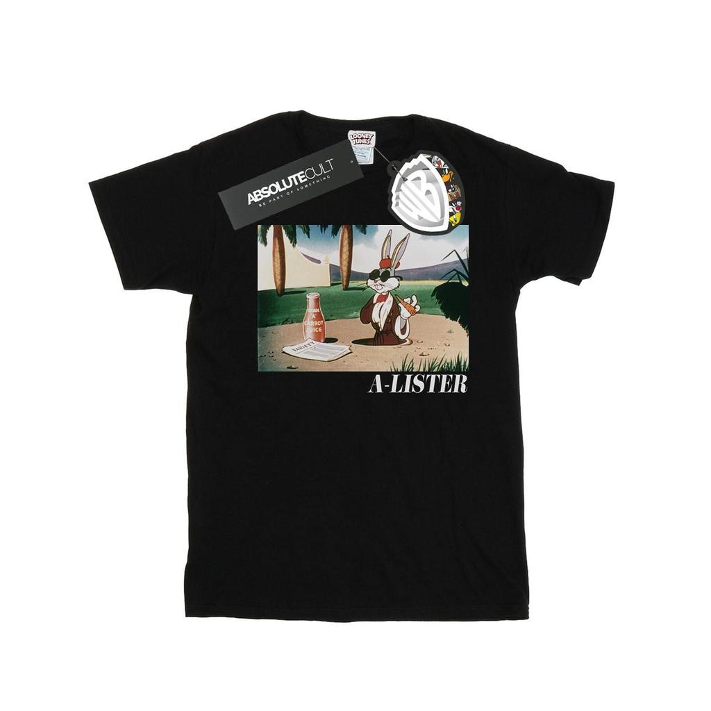 Looney Tunes Mens Bugs Bunny A-Lister T-Shirt