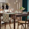 Dining Table Cotton  Linen Table Runner with Tassels