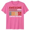 50th Birthday Unisex T Shirt 50yr 1976 Fifty Years Birthday Gift Tee