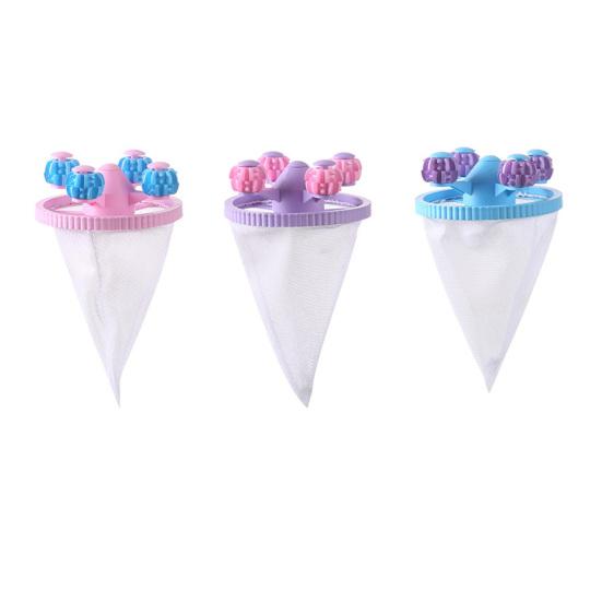 Washing Machine Filter Reusable Mesh Design Floating Hair Collector Deep Cleaning High-Efficiency Pet Hair Remover