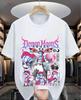 Camiseta Inuyasha Sesshomaru Lua Vermelha Inu Yasha Anime Preta Manga Curta presente