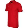 Adidas MUFC Solid Color Casual Comfortable Soft Short Sleeve Polo Shirt Men tops Red CE6521