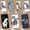 African Grey Parrot Case For OnePlus Nord CE 3 Lite CE4 2 2T N10 N20 N30 OnePlus 12 11 9 10 Pro 8T 10T 12R Cover
