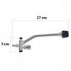 Rosfix DualJet Pro 1/4" 27cm – Lança Dupla 2 em 1 com Bico Intercambiável | Conexão Rápida | Aço Inoxidável + Latão | Para Lavadoras de Alta Pressão