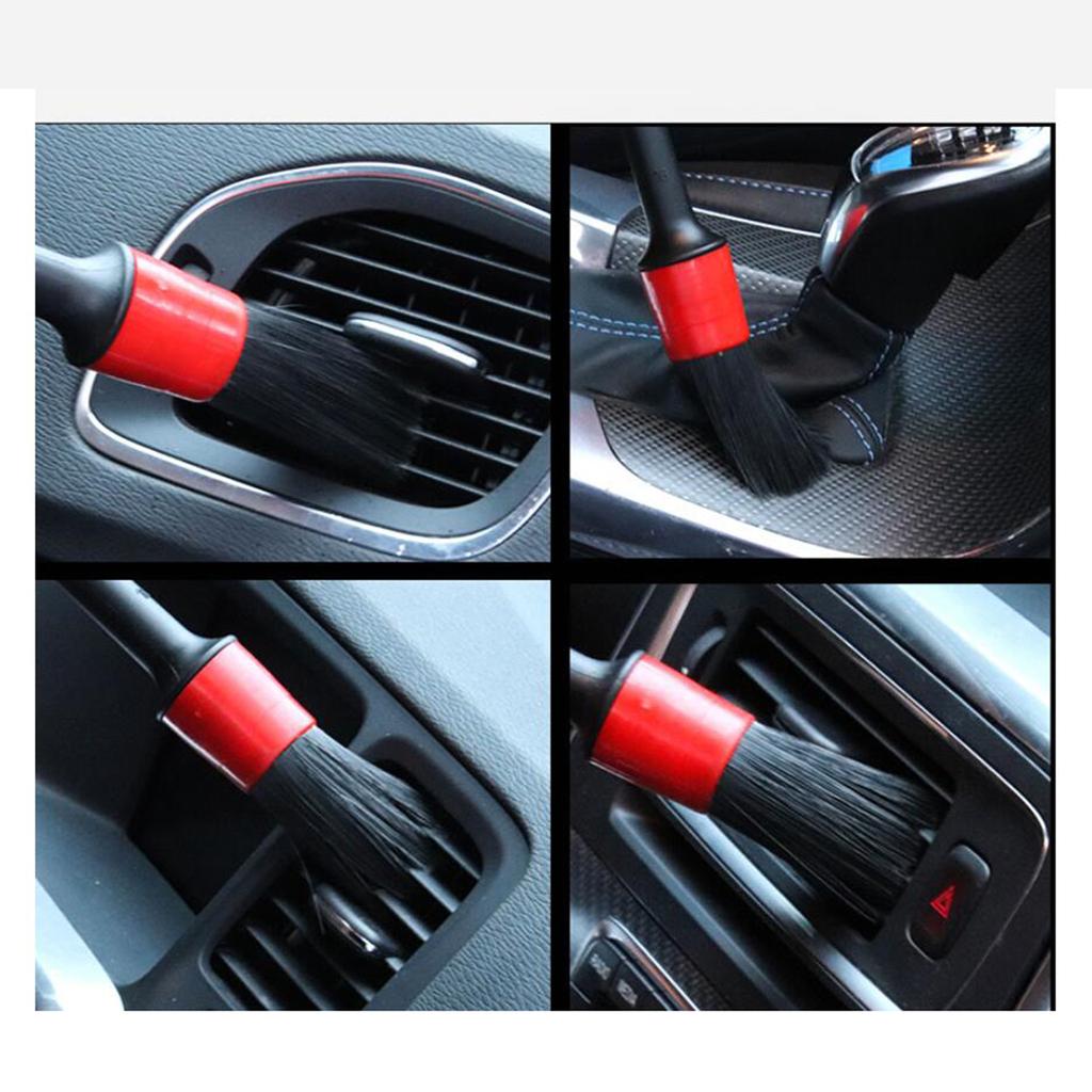 26x Plastic Auto Detailing Brush Set Drill Brush Kit Car Cleaning Tool for Car Wheel Air Outlet Conditioner Cleaning Brushes