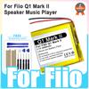 Replacement Battery For Fiio X1 II 2nd Gen X1 X3 X5 X7 FX1221,E3 E5 E6,EO7K,E7 E17,E10 E10K E11K,Q1 Mark II,Q5 Q5S,X3 Mark III