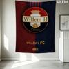 Willem II Nástěnná tapiserie Estetické závěsné na zeď Tištěná látková přikrývka Dekorativní tapiserie pro ložnici Obývací pokoj Domácí dekorace