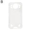 For Doogee S200 5G Phone Case Smartphone Black/ Transparent Soft Protective Shockproof Shell Back TPU Cover V2Y8