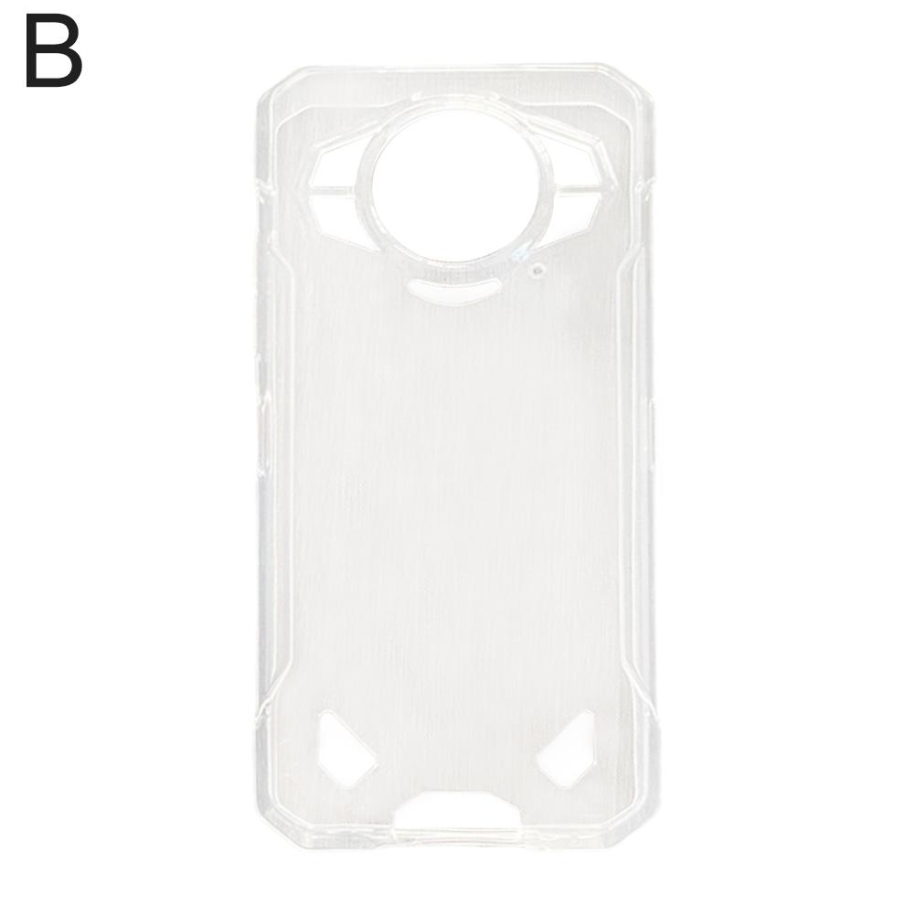 For Doogee S200 5G Phone Case Smartphone Black/ Transparent Soft Protective Shockproof Shell Back TPU Cover V2Y8