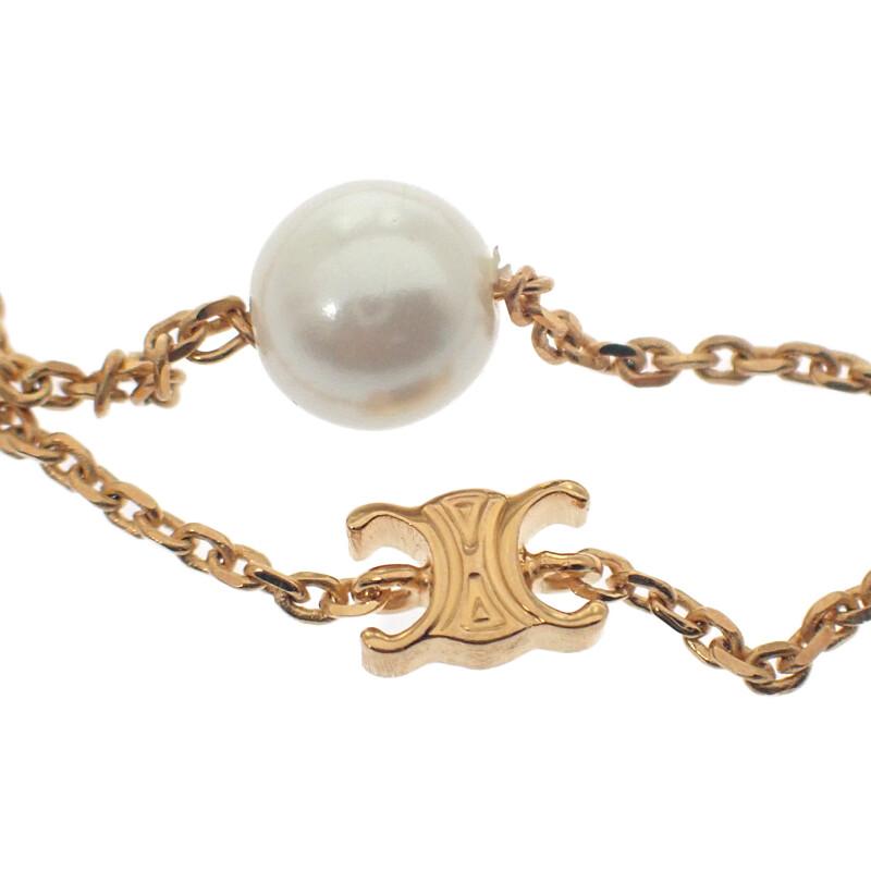 CELINE  461HA6PRB.01GI Bracelet gold/Ivory Metal Women