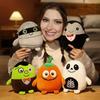 Cute Pumpkin Stuffed Toy Pillow Cushion Perfect Halloween Gift and Home Decoration