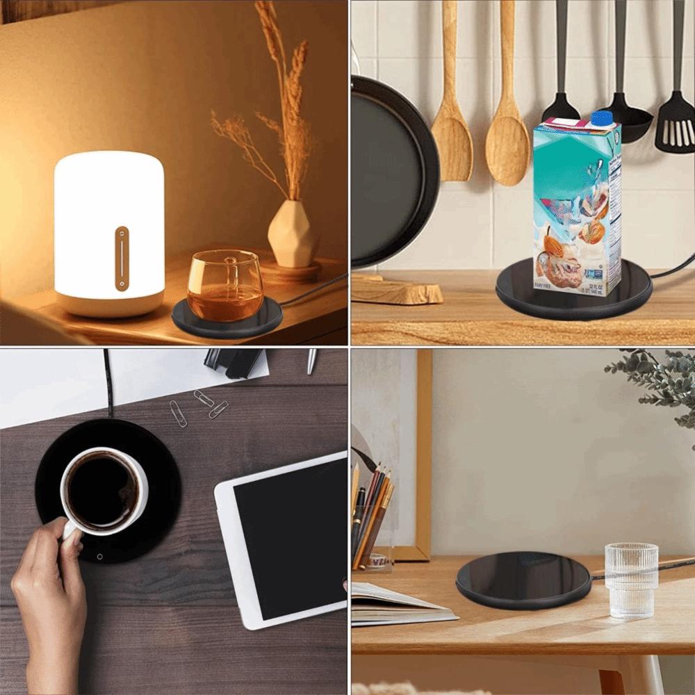 USB Charging Electric Coffee Cup Heater Energy Saving Cup Heating Pad Coffee Mug Warmer Winter