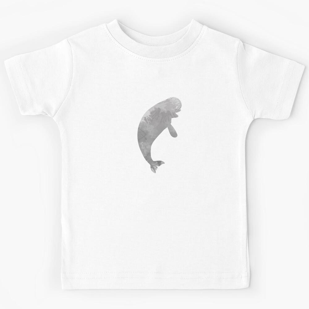 Whale Inspired Silhouette Kids T-Shirt 150