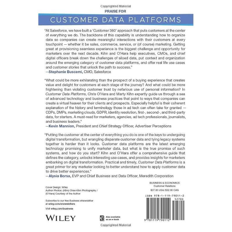 Customer Data Platforms: Use People Data to Transform the Future of Marketing Engagement
