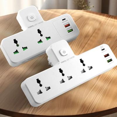 Type C Extension Socket Universal Plug-In Electrical Socket Extension Plug Adapter  Home Office