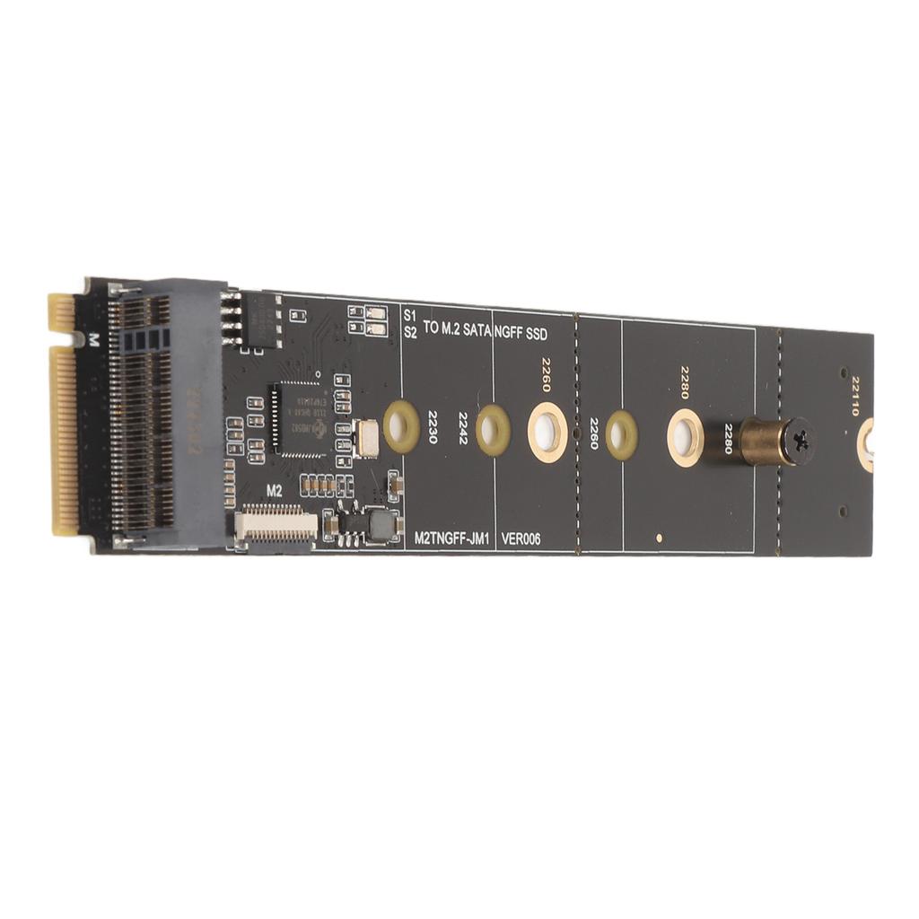 M.2 SATA NGFF Expansion Card SATA3.0 6Gbps Plug and Play KEY M NVME Expansion Card for Mainboard