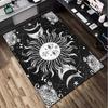1Pc Sun and Moon Print Rug - Home Decoration Carpet For Living Room Bedroom Flooring Computer Chair Area Rug