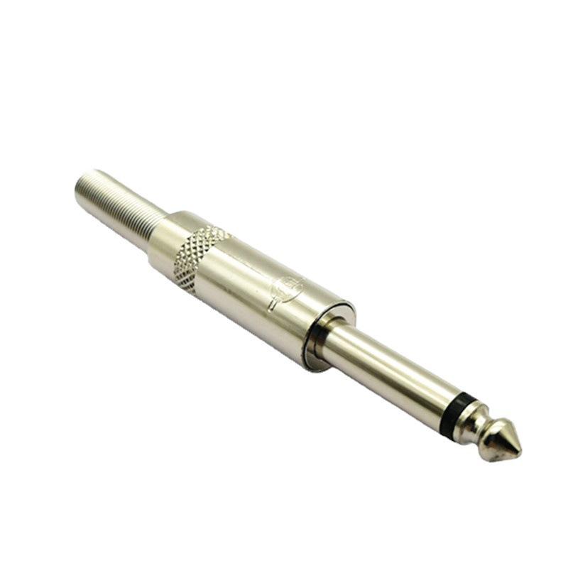 Mono 6.5 Microphone Head, 6.35 Mixer Plug, Large Two-Core Microphone Plug