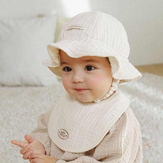 Happy Prince Happy Bebe Double Gauze Sun Hat (3 Colors)