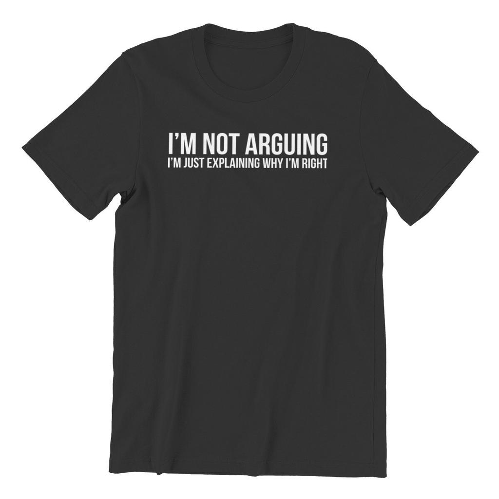 Buy Im Not Arguing Im Just Explaining Why Im Right Unisex T-Shirt Red ...