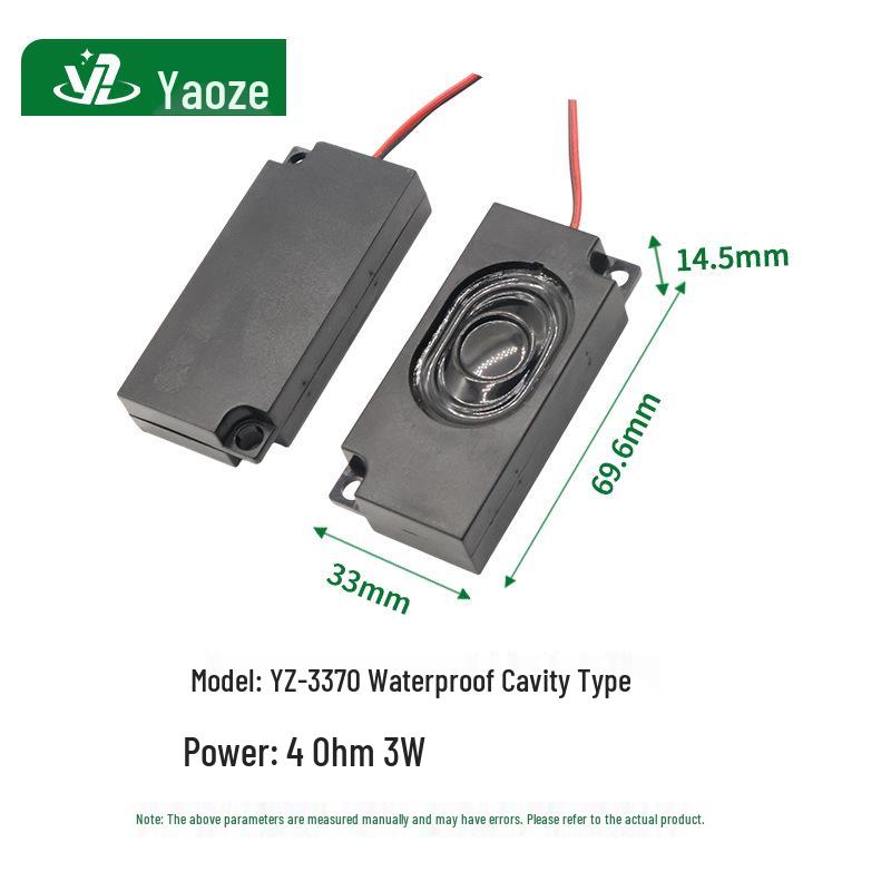 3W Smart Voice Bluetooth Speaker: 3070/3370/3080 Cavity, 4/8 Ohm, Loudspeaker for Advertising