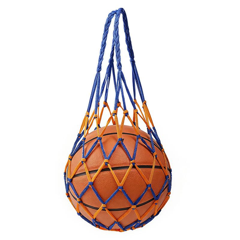 Football Net Bag Nylon Bold Storage Single Ball Carry Portable Equipment Outdoor Sports Soccer Basketball Volleyball