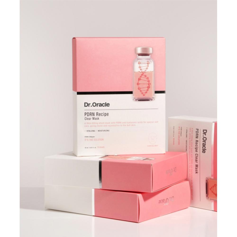 

Dr.oracle [3pack] Pdrn Recipe Clear Mask 10 Sheets 1 Box 3 Boxes In Total NONE