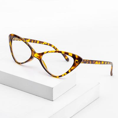 Fashion Cat Eyes Reading Glasses Ultralight Small Frame Clear Lens Presbyopic Eyeglasses For Women Men With +1.0 To +4.0