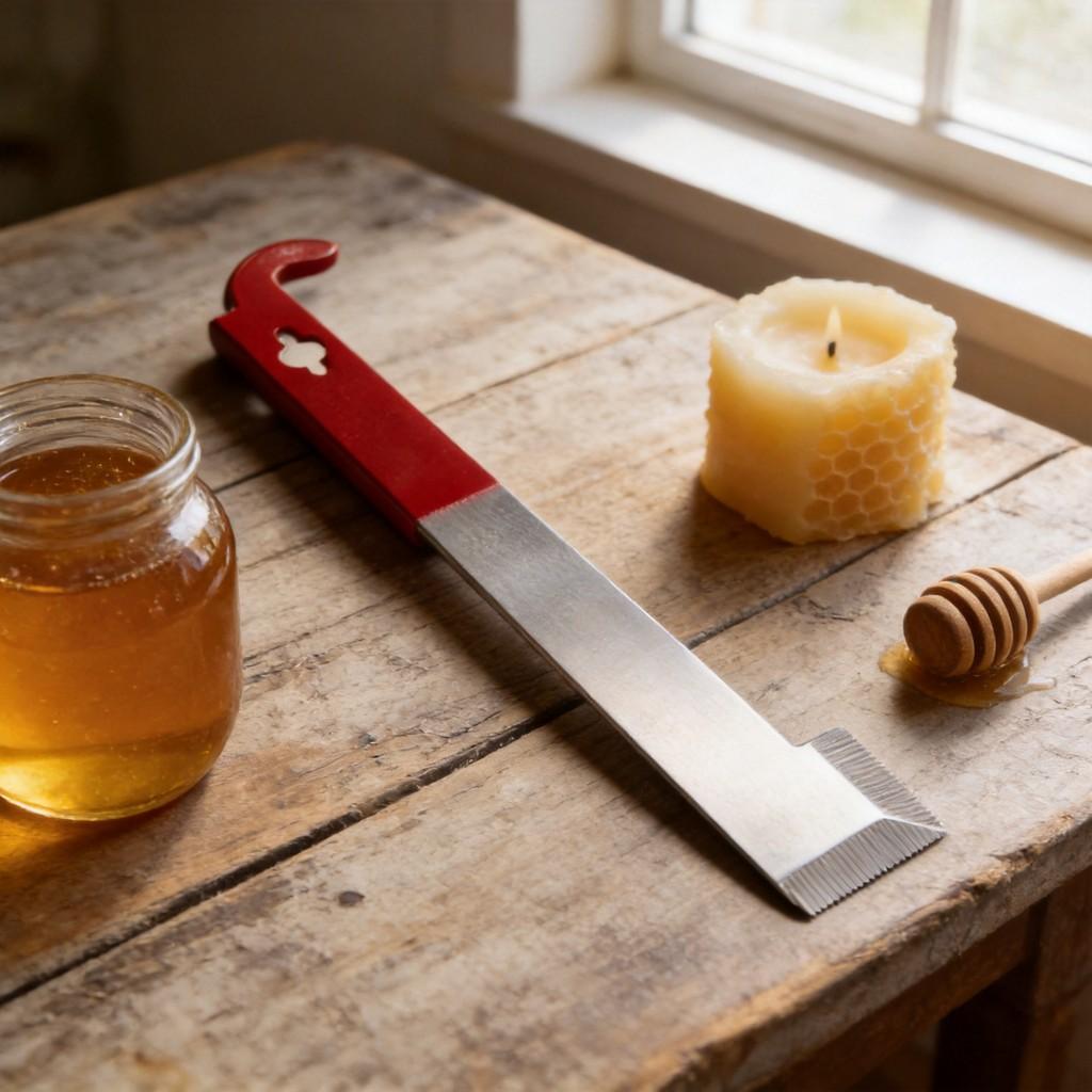Beekeeper Stainless Steel Hive Tool With Flat Scraper And Pry Bar For Honey Harvesting