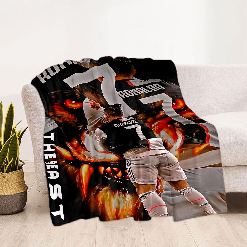 Cristiano Ronaldo Manchester Blanket Ultra-Soft Great for Office Chair Chair Livingroom for All Seasons Modern