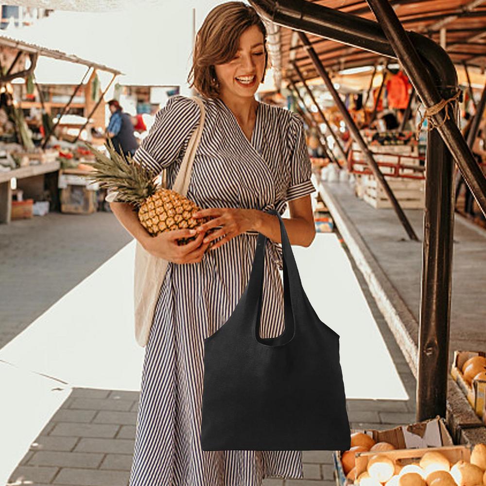 Tote Bag For Women Travel Bag Handbags Large Capacity Beach Tote Bag Black Portable Tote Bag Shoulder Pouches For Beach Holiday