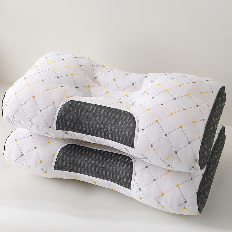 Oreiller cervical pour aider à dormir, protection de la colonne cervicale, oreiller de sommeil, aide au dos, protection de la taille, oreiller pour adultes et enfants, maison