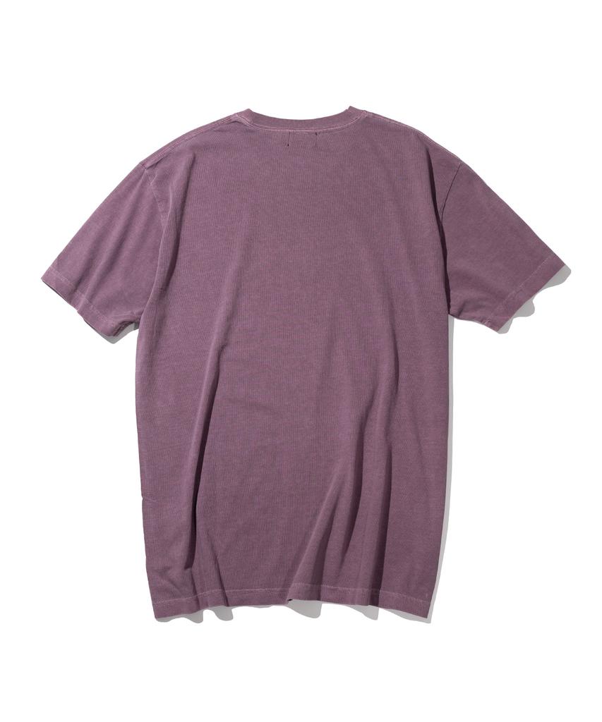MASSNOUN Eternal Loop Pigment Short Sleeve T-Shirt Msits007-Mg