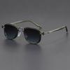 Retro Metal Square Frame Sunglasses Men Women Fashion Multicolor Outdoor Sunshine Driving Brand Design
