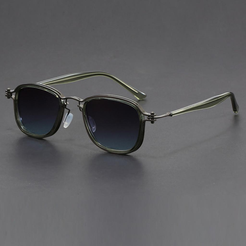 Retro Metal Square Frame Sunglasses Men Women Fashion Multicolor Outdoor Sunshine Driving Brand Design