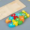 Montessori Wooden Toddler Puzzles for Kids Montessori Toys for Toddlers 2 3 4 Years Old for Toddler Dinosaur Toy