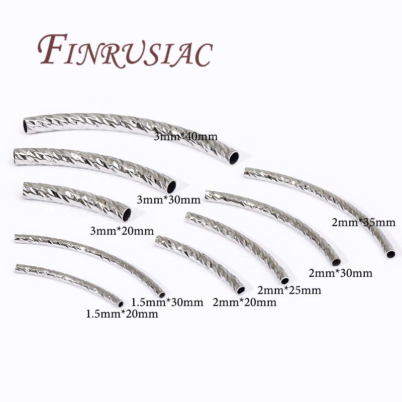 20 ks mosazné zakřivené trubičky pozlacené 18K zlatem pro výrobu šperků DIY náramky náhrdelníky doplňky, distanční korálky trubičky